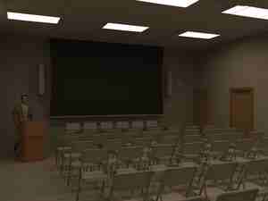 Revit Rendered Study Image