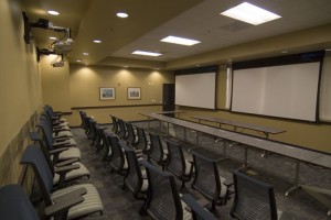 MAG-39 HQ 3 screen Briefing Room