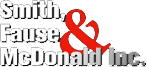 Smith, Fause & McDonald, Inc. logo, to the home page